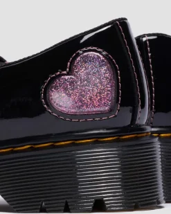 Babies Bex en cuir Patent Lamper Junior in Noir