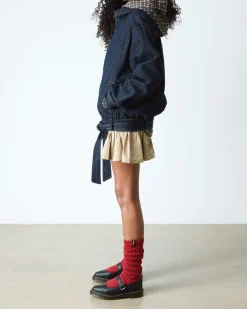Babies Elphie en cuir Virginia in Noir