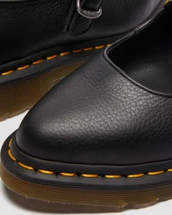 Babies Elphie en cuir Virginia in Noir