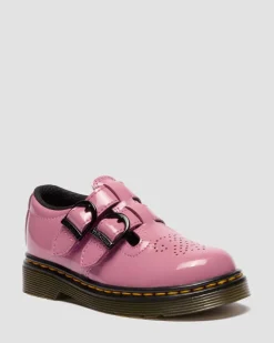 Babies 8065 en cuir Patent Lamper pour tout-petit in Rose Doc's