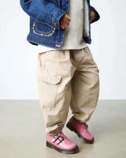Babies 8065 en cuir Patent Lamper pour tout-petit in Rose Doc's