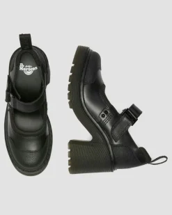 Babies Eviee Tech À Talons Et À Brides in Noir