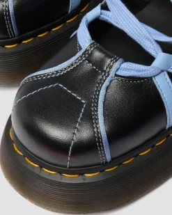 Ballerines Buzz en cuir Gloss in Noir