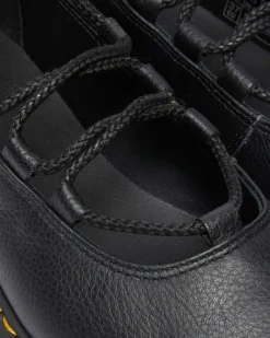 Ballerines Elphie II en cuir Virginia in Noir