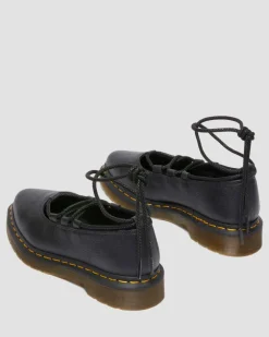 Ballerines Elphie II en cuir Virginia in Noir