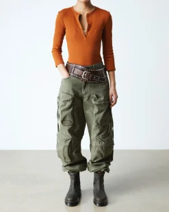 Biker boots Anistone Lo en cuir in Gris Charbon