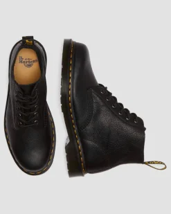 BOOTS BASSES 101 EN CUIR AMBASSADOR in Noir