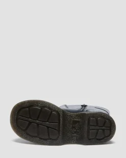 BOOTS BUZZ HI EN CUIR ECLIPSE in Noir
