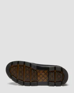 BOOTS COMBS TECH MK.02 EN CUIR ET EN TOILE in Noir