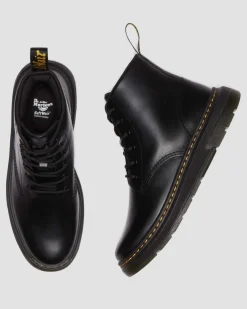 Boots Crewson Chukka en cuir à lacets in Black