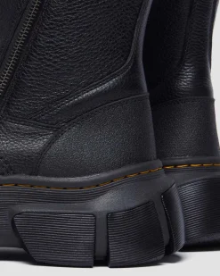 Boots DMXL en cuir in Noir