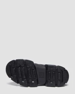 Boots DMXL en cuir in Noir