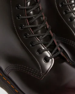 Boots 1460 en cuir Arcadia in Rouge Cherry Red