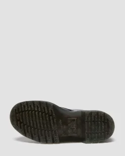Boots 1460 en cuir gaufré croco in Noir