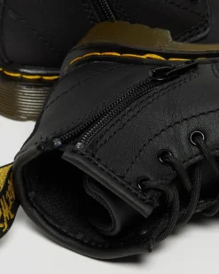 Boots 1460 en cuir Softy T pour bébé in Noir