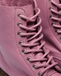 Boots 1460 en cuir souple in Rose Poudré
