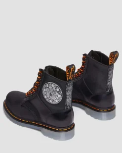 Boots 1460 King Nerd en cuir in Noir