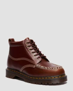 Boots Lowell Chukka Moc Toe en cuir in Marron
