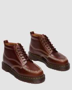 Boots Lowell Chukka Moc Toe en cuir in Marron