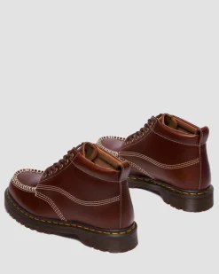 Boots Lowell Chukka Moc Toe en cuir in Marron