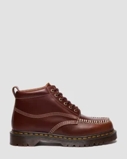 Boots Lowell Chukka Moc Toe en cuir in Marron