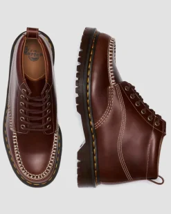 Boots Lowell Chukka Moc Toe en cuir in Marron