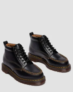 Boots Lowell Chukka Moc Toe en cuir in Noir