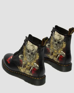Boots 1460 Metallica in Blanc Et Multicolore