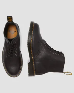 Boots 1460 Pascal en cuir Ambassador à lacets in Noir