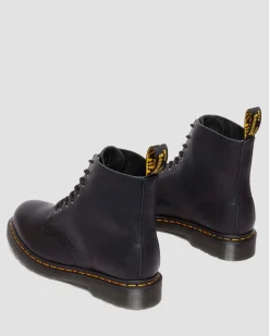 Boots 1460 Pascal en cuir Ambassador à lacets in Noir