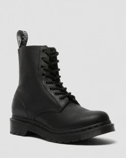 Boots 1460 Pascal Mono à lacets in Noir