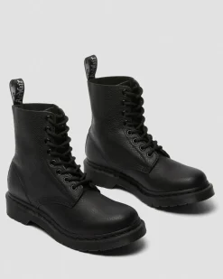 Boots 1460 Pascal Mono à lacets in Noir