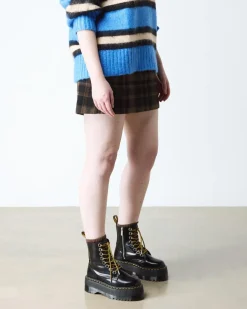 Boots plateformes Jadon Max en cuir Buttero in Noir