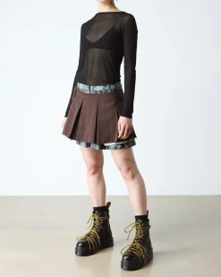Boots plateformes Jadon XL en cuir in Noir