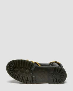 Boots plateformes Jadon XL en cuir in Noir