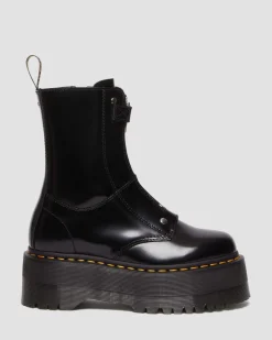 Boots plateformes Jetta Hi Max en cuir Buttero in Noir