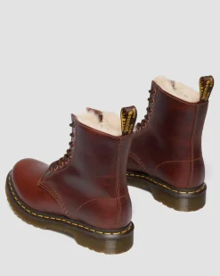 Boots 1460 Serena Doublées de Fourrure Synthétique in Toffee