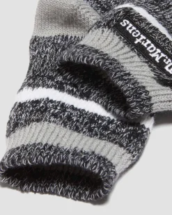 Chaussettes basses en coton mélangé chiné in Noir