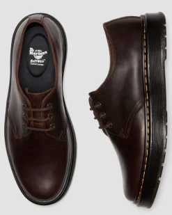 CHAUSSURES BROOKLINE LO EN CUIR CRAZY HORSE in Marron Foncé
