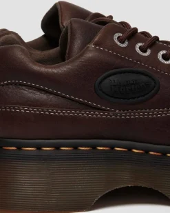 Chaussures Buzz en cuir Grizzly à 5 œillets in Marron Foncé