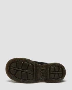 Chaussures Buzz en cuir Hair On à 5 œillets in Noir