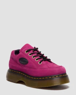 CHAUSSURES BUZZ EN MILLED NUBUCK À 5 ŒILLETS in Rose