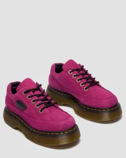 CHAUSSURES BUZZ EN MILLED NUBUCK À 5 ŒILLETS in Rose