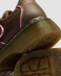 Chaussures Buzz Strap en cuir Wyoming in Marron Foncé