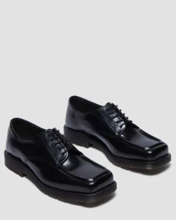 Chaussures Durrow en cuir Buttero à 5 œillets in Noir