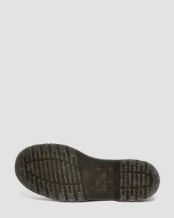Chaussures 1461 en cuir Analine à coque en acier in Noir
