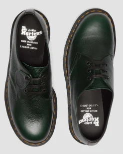 Chaussures 1461 en cuir Buckingham in Vert Doc's