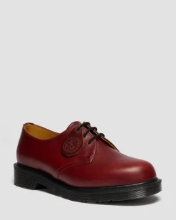 Chaussures 1461 en cuir Classic Calf in Bordeaux