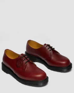 Chaussures 1461 en cuir Classic Calf in Bordeaux