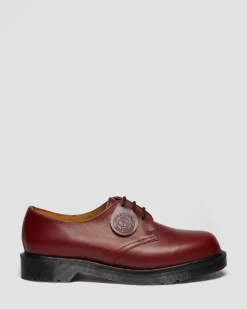 Chaussures 1461 en cuir Classic Calf in Bordeaux